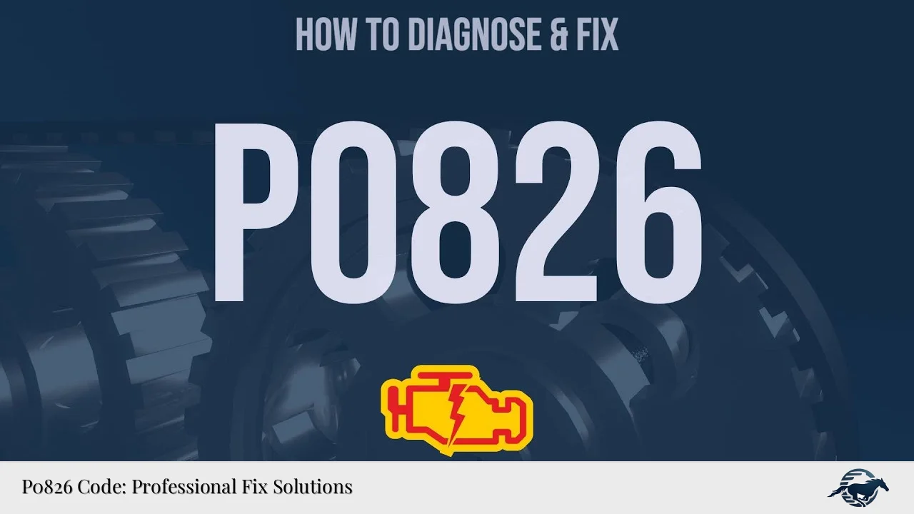 P0826 Code: Professional Fix Solutions