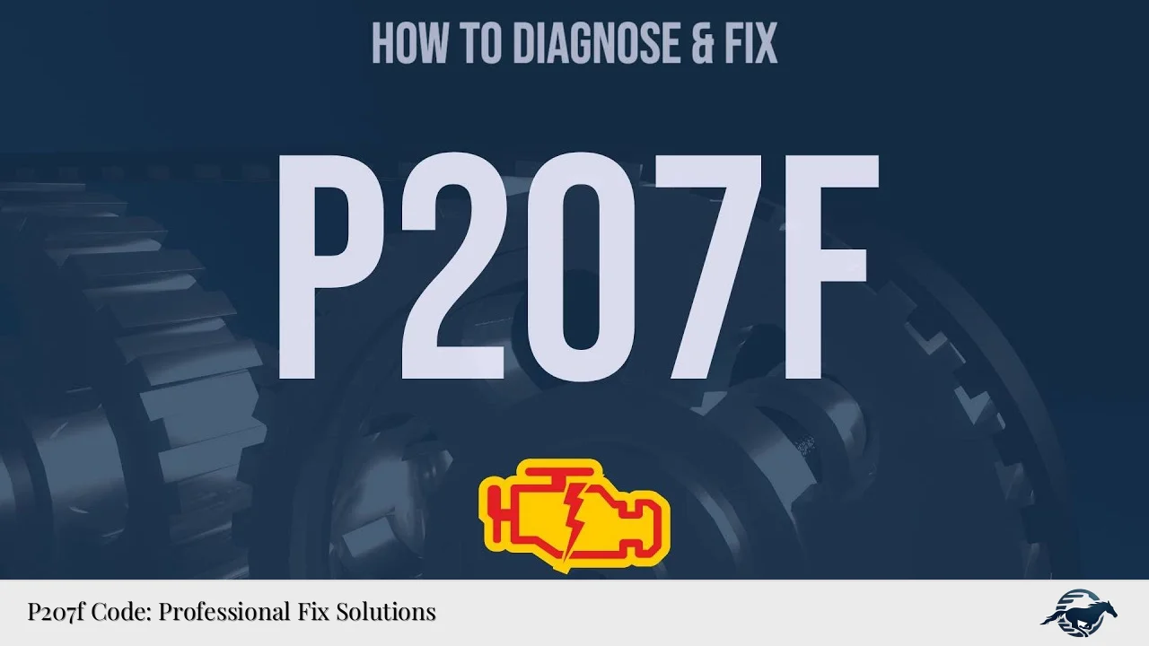 P207f Code: Professional Fix Solutions